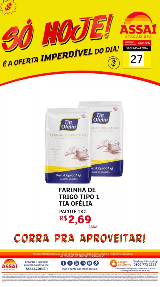 Catálogo Assaí Atacadista | Encarte Assaí Atacadista 46618-328 | 2026-04-27T00:00:00.000Z - 2026-04-27T00:00:00.000Z