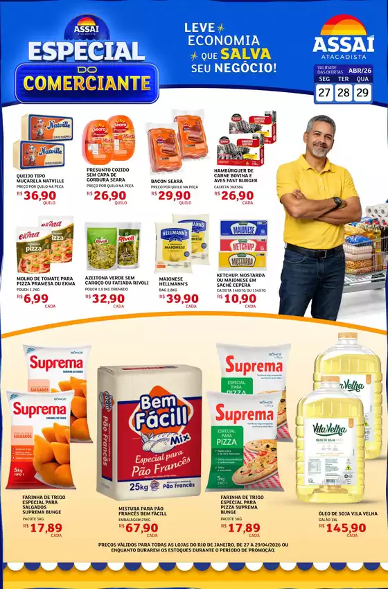 Catálogo Assaí Atacadista em Caieiras | Encarte Assaí Atacadista 46189 | 2026-04-27T00:00:00.000Z - 2026-04-29T00:00:00.000Z