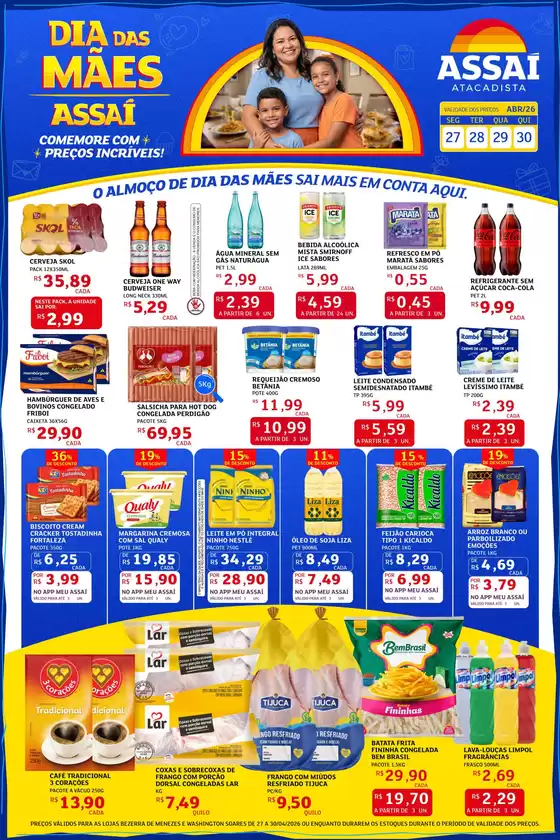 Catálogo Assaí Atacadista | Encarte Assaí Atacadista 46210-105 | 2026-04-27T00:00:00.000Z - 2026-04-30T00:00:00.000Z