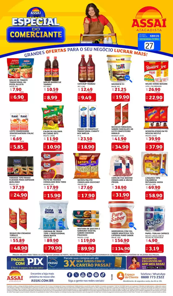 Catálogo Assaí Atacadista | Encarte Assaí Atacadista 46114-564 | 2026-04-27T00:00:00.000Z - 2026-04-27T00:00:00.000Z