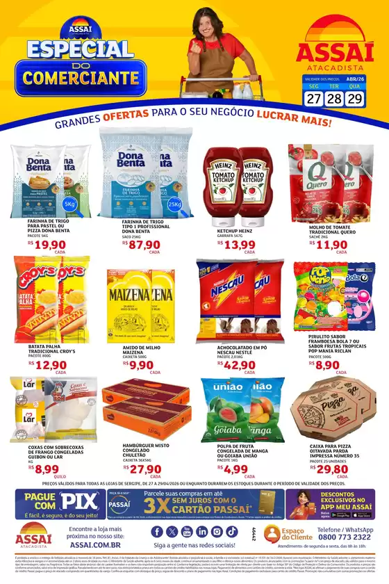 Catálogo Assaí Atacadista | Encarte Assaí Atacadista 46442-859 | 2026-04-27T00:00:00.000Z - 2026-04-29T00:00:00.000Z