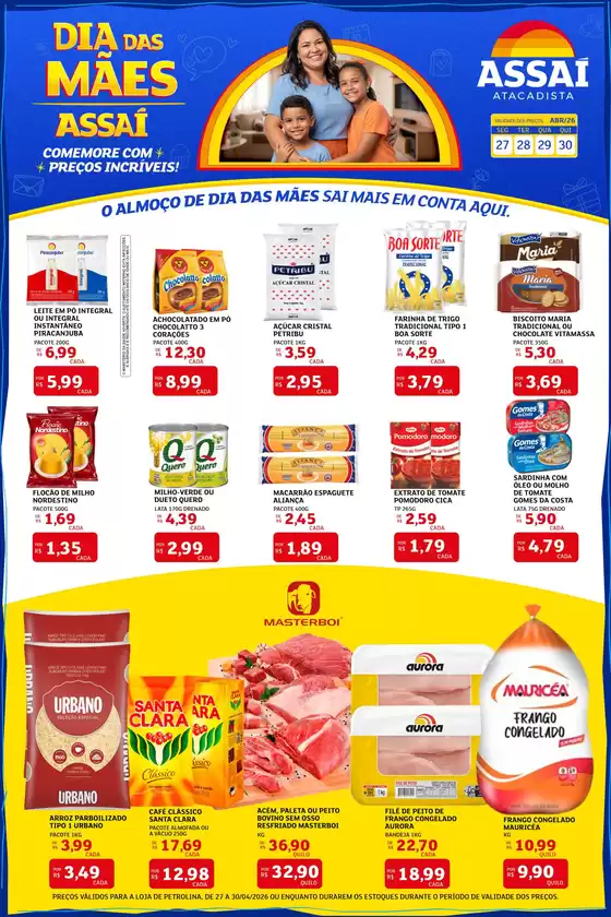 Catálogo Assaí Atacadista | Encarte Assaí Atacadista 46109-757 | 2026-04-27T00:00:00.000Z - 2026-04-30T00:00:00.000Z