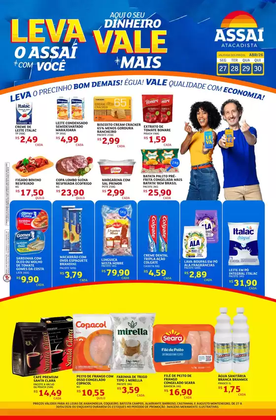 Catálogo Assaí Atacadista | Encarte Assaí Atacadista 46503-63 | 2026-04-27T00:00:00.000Z - 2026-04-30T00:00:00.000Z