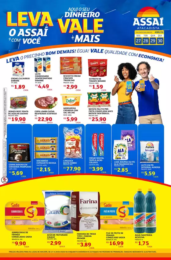 Catálogo Assaí Atacadista | Encarte Assaí Atacadista 46503-442 | 2026-04-27T00:00:00.000Z - 2026-04-30T00:00:00.000Z