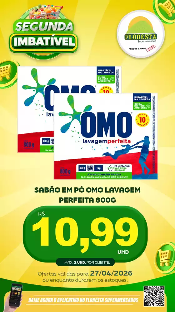 Catálogo Floresta Supermercados | SEGUNDA IMBATIVEL | 2026-04-27T00:00:00.000Z - 2026-04-27T00:00:00.000Z
