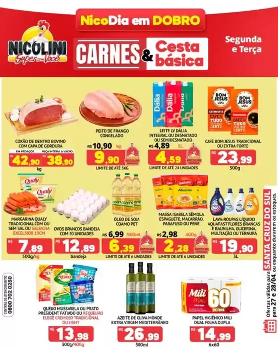 Catálogo Super Nicolini | Ofertas | 2026-04-27T00:00:00.000Z - 2026-04-28T00:00:00.000Z