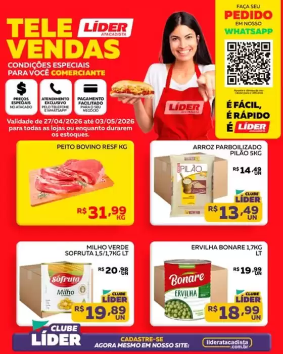 Catálogo Líder Atacadista | Tele Vendas | 2026-04-27T00:00:00.000Z - 2026-05-03T00:00:00.000Z