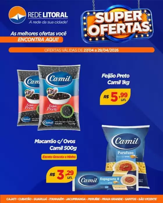 Catálogo Rede Litoral de Supermercados | Super Ofertas | 2026-04-28T00:00:00.000Z - 2026-04-29T00:00:00.000Z