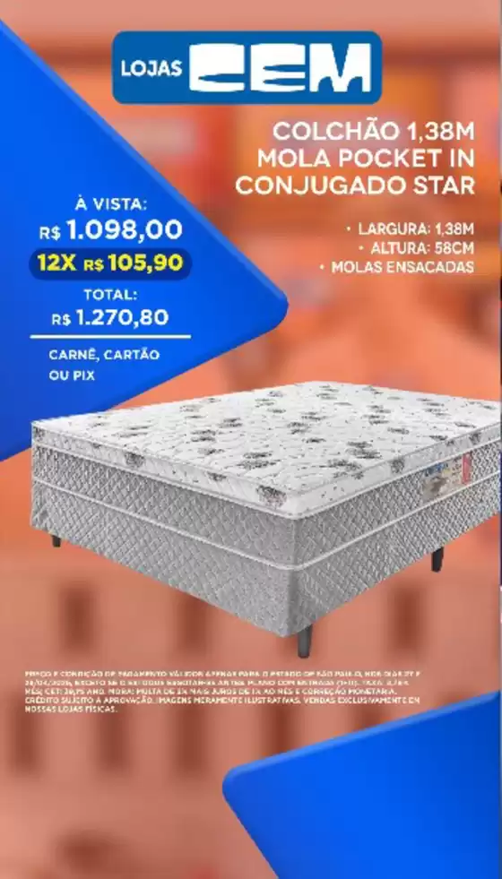 Catálogo Lojas Cem | Lojas Cem ofertas ! | 2026-04-28T00:00:00.000Z - 2026-04-28T00:00:00.000Z