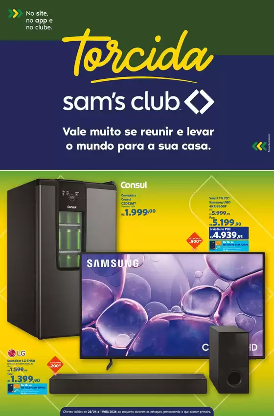 Catálogo Sam's Club | OFERTAS COPA | 2026-04-28T00:00:00.000Z - 2026-05-11T00:00:00.000Z