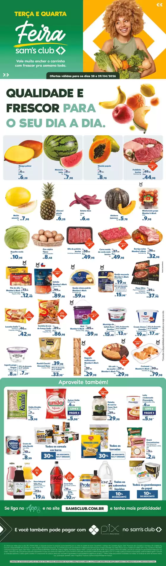 Catálogo Sam's Club | Economize agora com nossas ofertas | 2026-04-28T00:00:00.000Z - 2026-04-29T00:00:00.000Z