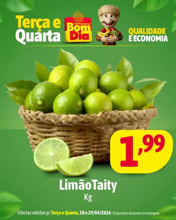 Catálogo Supermercados Bom Dia | Encarte Supermercados Bom Dia | 2026-04-28T00:00:00.000Z - 2026-04-29T00:00:00.000Z