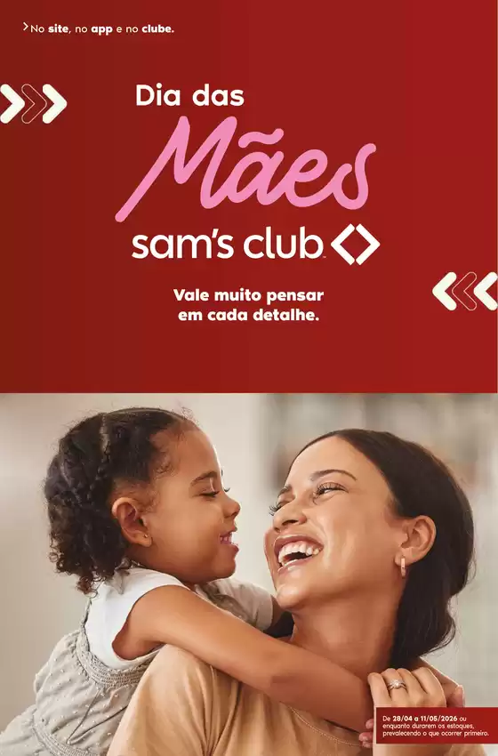 Catálogo Sam's Club | Descubra ofertas atraentes | 2026-04-28T00:00:00.000Z - 2026-05-11T00:00:00.000Z