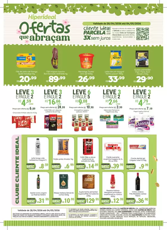 Catálogo Hiperideal Supermercados | Ofertas Hiperideal Supermercados | 2026-04-28T00:00:00.000Z - 2026-05-04T00:00:00.000Z