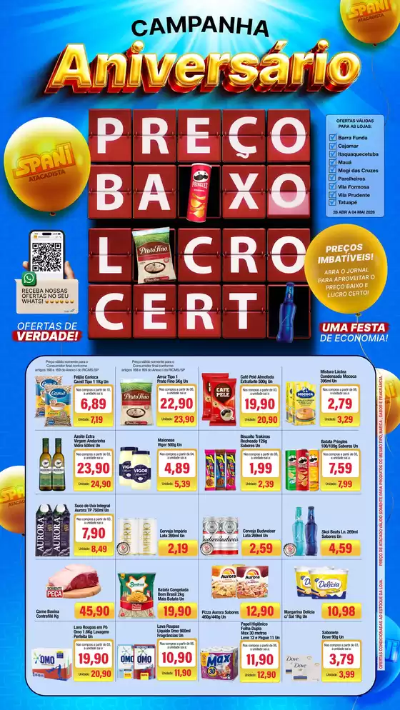 Catálogo Spani Atacadista | Jornal de Ofertas GDE 28 04 a 04 a 05 2026 | 2026-04-28T00:00:00.000Z - 2026-05-04T00:00:00.000Z