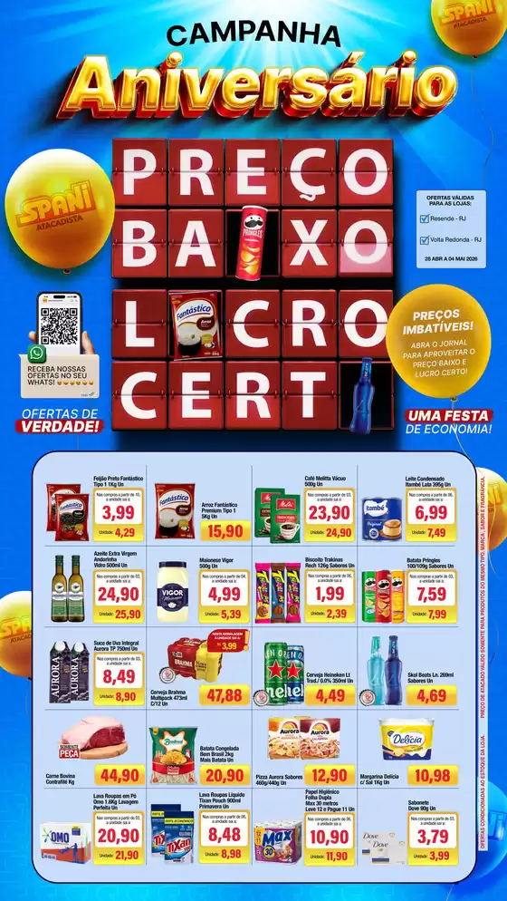 Catálogo Spani Atacadista | Jornal de Ofertas RJ 28 04 a 04 a 05 2026 | 2026-04-28T00:00:00.000Z - 2026-05-04T00:00:00.000Z