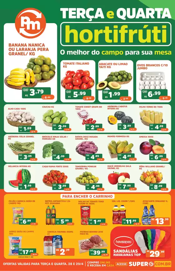 Catálogo Supermercados Pague Menos | Tabloide flv cluster2 digital 28.04 | 2026-04-28T00:00:00.000Z - 2026-04-29T00:00:00.000Z