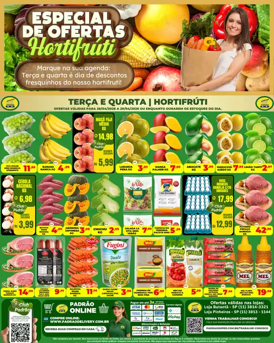 Catálogo Supermercado Padrão | Encarte Supermercado Padrão | 2026-04-28T00:00:00.000Z - 2026-04-29T00:00:00.000Z