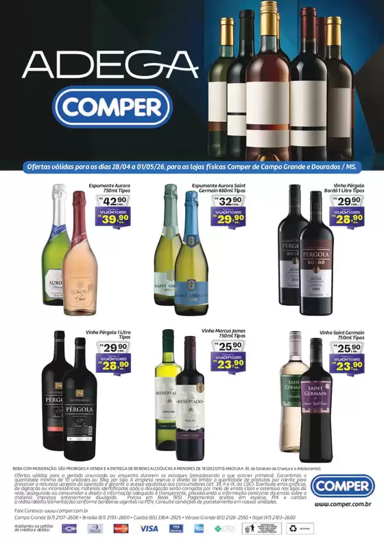 Catálogo Comper | Pérgola Vinícula Aurora | 2026-04-28T00:00:00.000Z - 2026-05-01T00:00:00.000Z