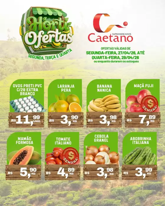 Catálogo Supermercados Caetano | Encarte Supermercados Caetano | 2026-04-27T00:00:00.000Z - 2026-04-29T00:00:00.000Z