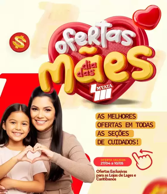Catálogo Supermercados Myatã | Melhores ofertas para compradores econômicos | 2026-04-27T00:00:00.000Z - 2026-05-10T00:00:00.000Z