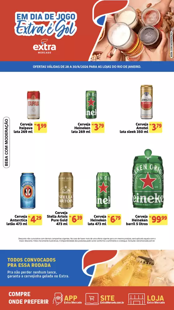 Catálogo Mercado Extra | Ofertas e promoções atuais | 2026-04-28T00:00:00.000Z - 2026-04-30T00:00:00.000Z