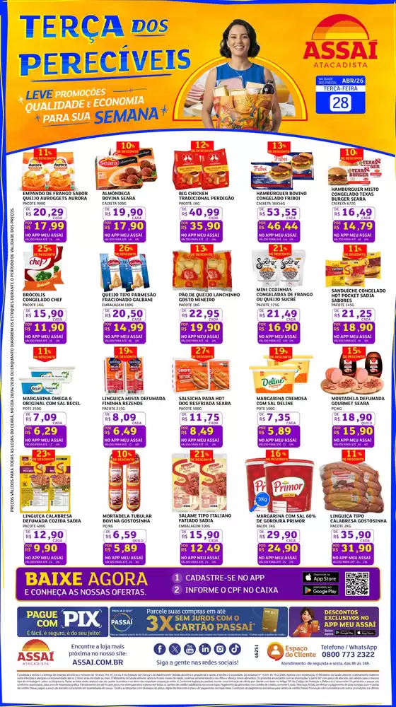 Catálogo Assaí Atacadista | Encarte Assaí Atacadista 46251-127 | 2026-04-28T00:00:00.000Z - 2026-04-28T00:00:00.000Z