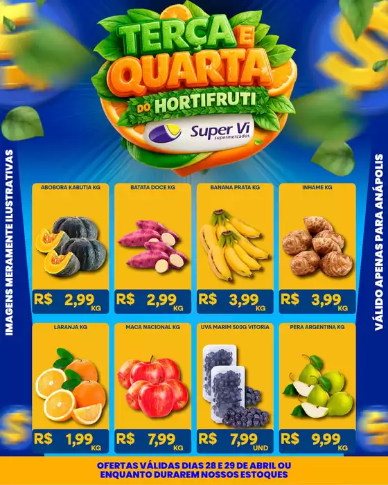 Catálogo Supervi Supermercados | Encarte Supervi Supermercados | 2026-04-28T00:00:00.000Z - 2026-04-29T00:00:00.000Z