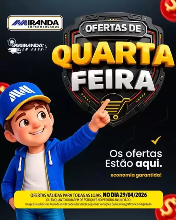 Catálogo Miranda Supermercados | Ofertas De Quarta Feira | 2026-04-29T00:00:00.000Z - 2026-04-29T00:00:00.000Z
