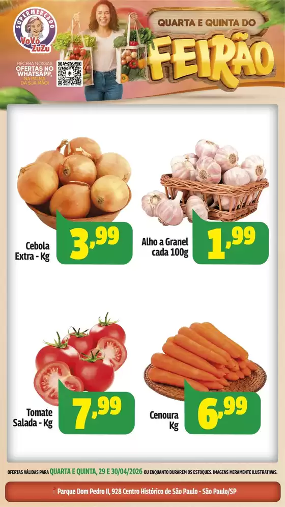 Catálogo Vovó Zuzu | Quarta E Quinta Do Feirão  | 2026-04-29T00:00:00.000Z - 2026-04-30T00:00:00.000Z