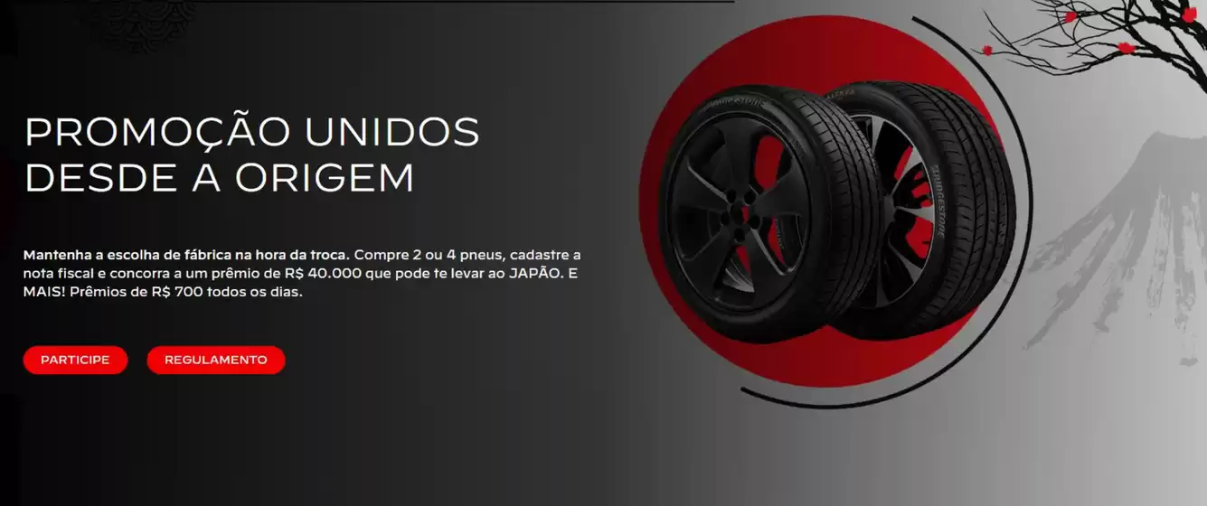 Catálogo Bridgestone em Sertãozinho | Ofertas Bridgestone | 2026-04-29T00:00:00.000Z - 2026-05-29T00:00:00.000Z