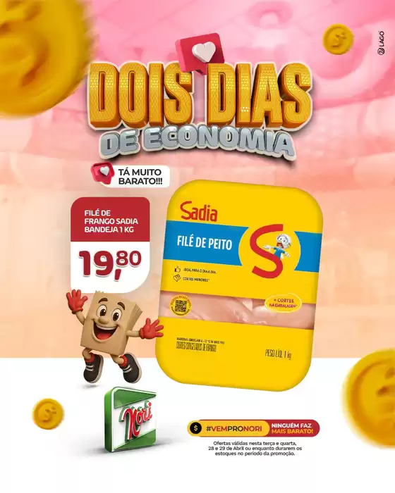 Catálogo Supermercados Nori | Ofertas e promoções atuais | 2026-04-28T00:00:00.000Z - 2026-04-29T00:00:00.000Z
