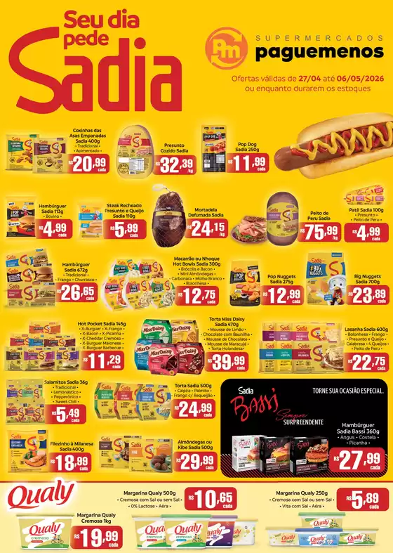 Catálogo Supermercados Pague Menos | 20344 box pague menos 21x295cm | 2026-04-27T00:00:00.000Z - 2026-05-06T00:00:00.000Z