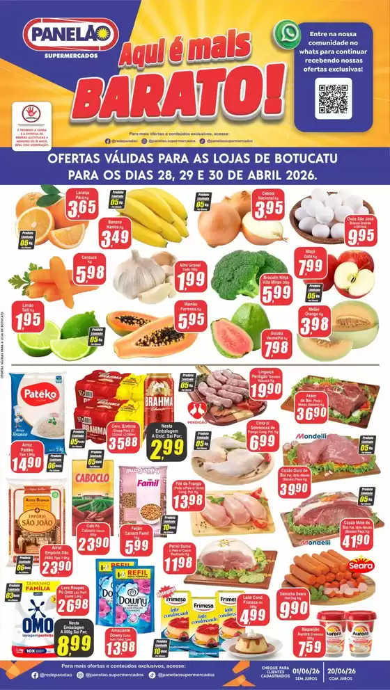 Catálogo Panelão | Descubra ofertas atraentes | 2026-04-28T00:00:00.000Z - 2026-04-30T00:00:00.000Z