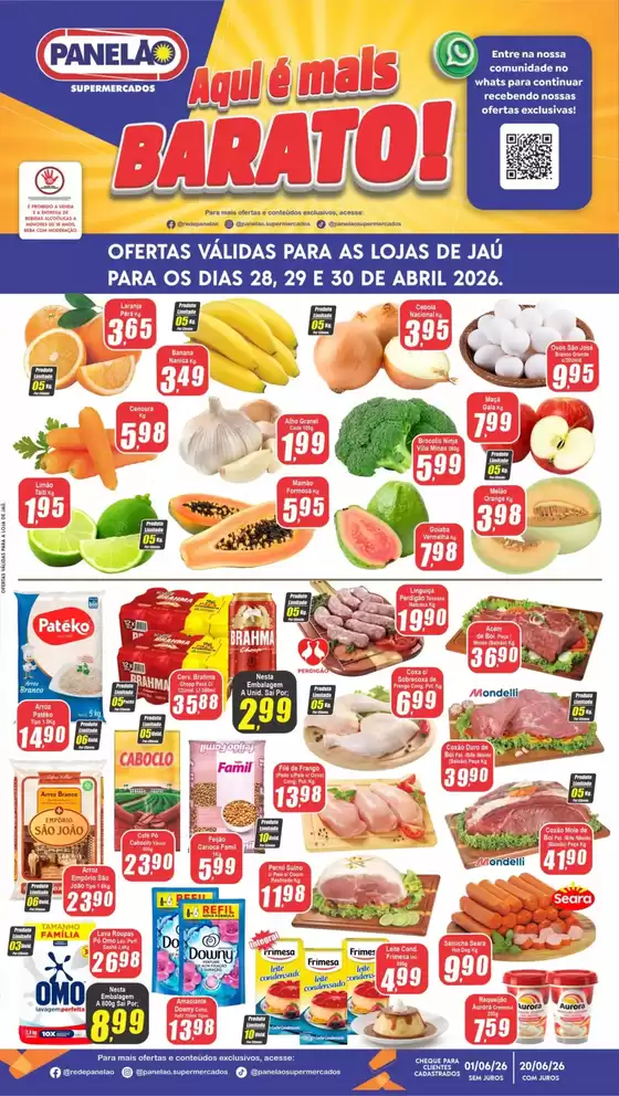 Catálogo Panelão | Ofertas exclusivas e pechinchas | 2026-04-28T00:00:00.000Z - 2026-04-30T00:00:00.000Z
