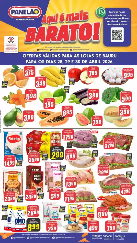 Catálogo Panelão | Melhores ofertas para todos os clientes | 2026-04-28T00:00:00.000Z - 2026-04-30T00:00:00.000Z