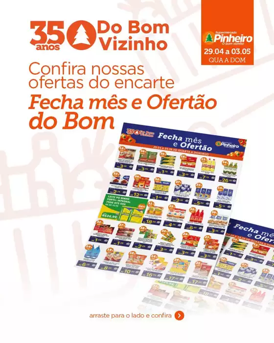 Catálogo Pinheiro Supermercado | Grandes descontos em produtos selecionados | 2026-04-29T00:00:00.000Z - 2026-05-03T00:00:00.000Z