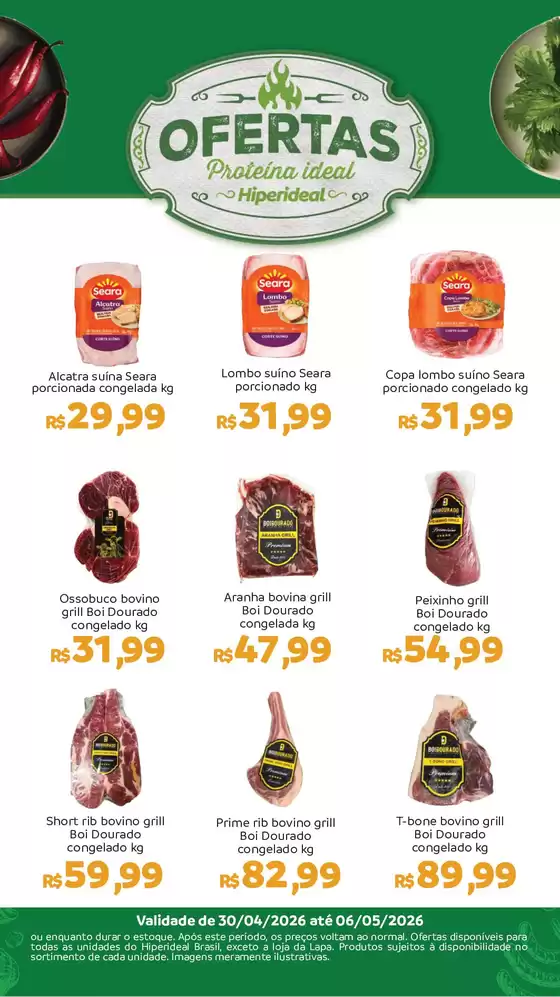 Catálogo Hiperideal Supermercados | Melhores ofertas para todos os clientes | 2026-04-29T00:00:00.000Z - 2026-05-06T00:00:00.000Z