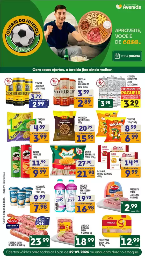 Catálogo Supermercados Avenida | Ofertas exclusivas e pechinchas | 2026-04-29T00:00:00.000Z - 2026-04-29T00:00:00.000Z