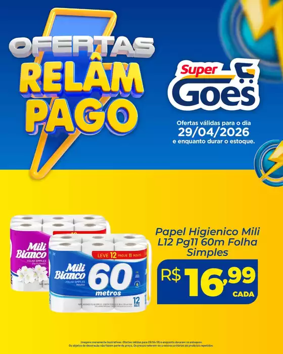Catálogo Supermercados Goes | Encarte Supermercados Goes | 2026-04-29T00:00:00.000Z - 2026-04-29T00:00:00.000Z