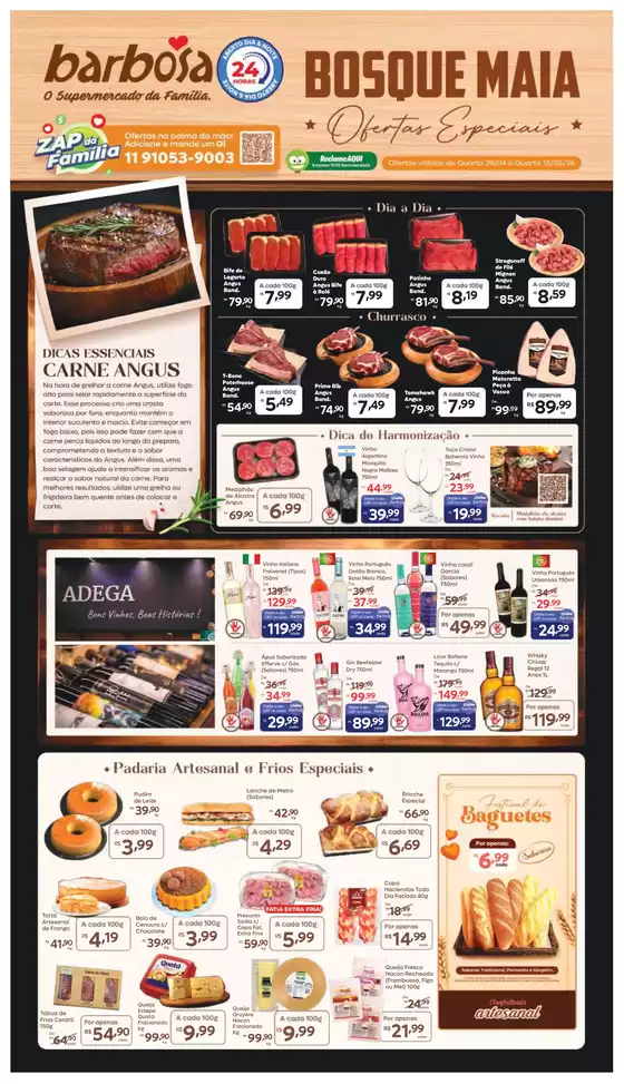 Catálogo Barbosa Supermercados em São Paulo | Ofertas Exclusivas Para A Loja Bosque Maia | 2026-04-29T00:00:00.000Z - 2026-05-13T00:00:00.000Z
