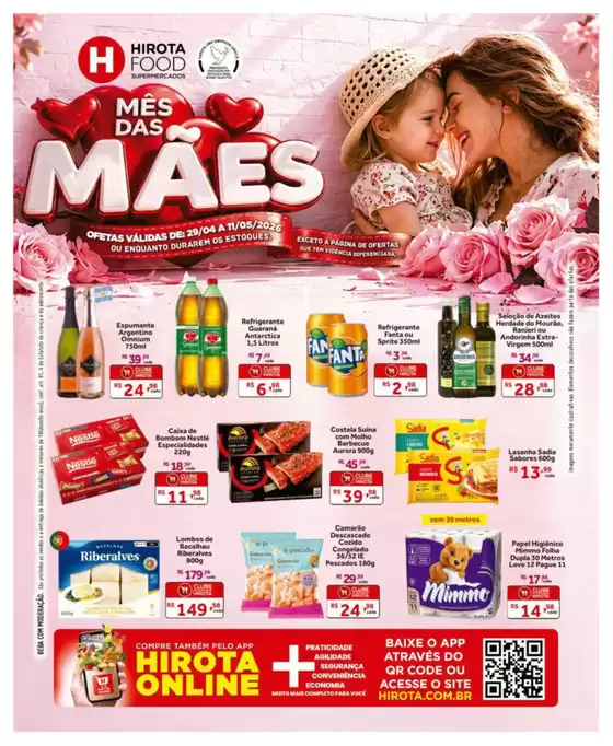 Catálogo Hirota Food Supermercado | Encarte Hirota Food Supermercado | 2026-04-29T00:00:00.000Z - 2026-05-11T00:00:00.000Z