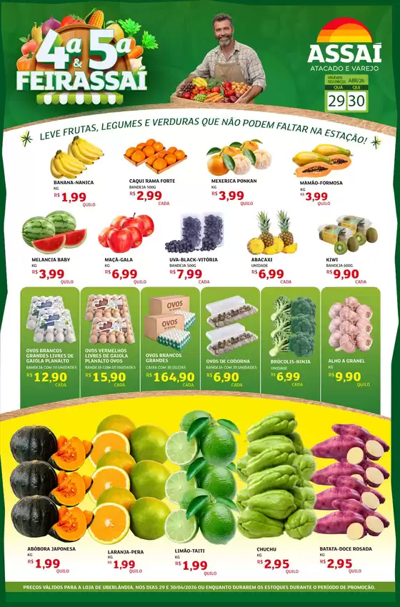 Catálogo Assaí Atacadista | Encarte Assaí Atacadista 46513-41 | 2026-04-29T00:00:00.000Z - 2026-04-30T00:00:00.000Z