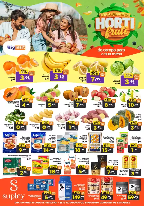 Catálogo Bigmart | Ofertas e promoções atuais | 2026-04-29T00:00:00.000Z - 2026-04-29T00:00:00.000Z