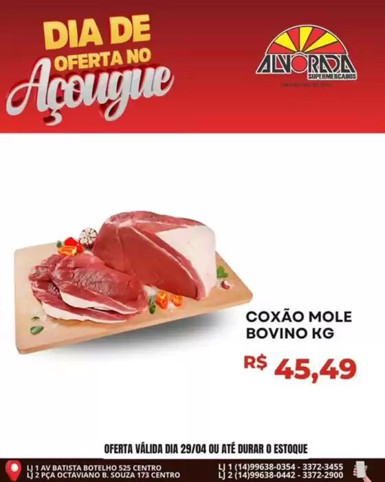 Catálogo Alvorada Supermercados | Ofertas | 2026-04-29T00:00:00.000Z - 2026-04-29T00:00:00.000Z