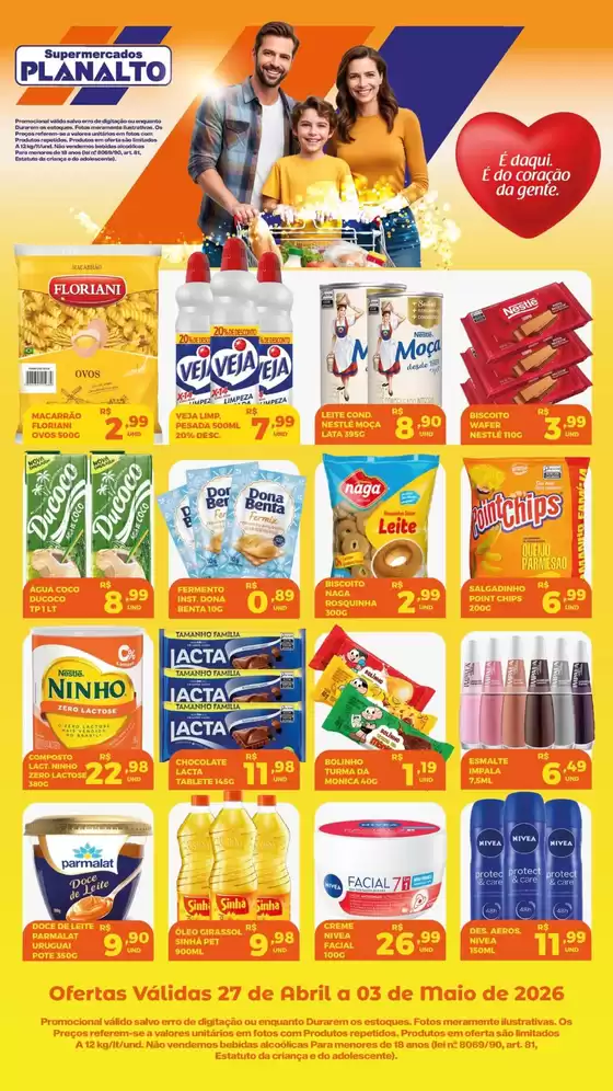 Catálogo Supermercados Planalto | Ofertas | 2026-04-29T00:00:00.000Z - 2026-05-03T00:00:00.000Z