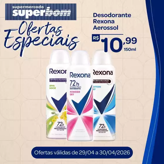 Catálogo Superbom Supermercado | Ampla seleção de ofertas | 2026-04-29T00:00:00.000Z - 2026-04-30T00:00:00.000Z