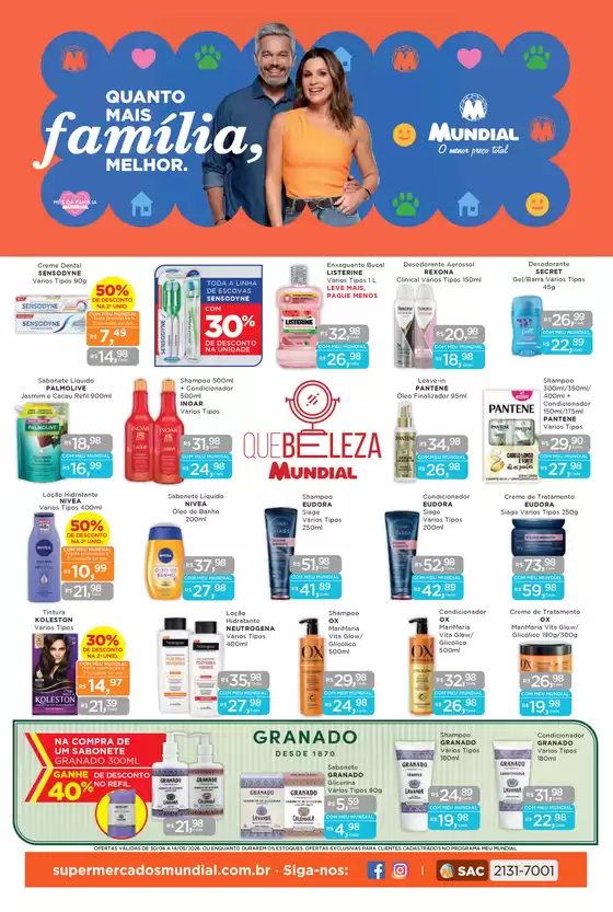 Catálogo Supermercados Mundial | Encarte Supermercados Mundial | 2026-04-30T00:00:00.000Z - 2026-05-15T00:00:00.000Z