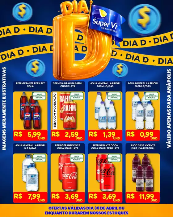 Catálogo Supervi Supermercados | Descubra ofertas atraentes | 2026-04-30T00:00:00.000Z - 2026-04-30T00:00:00.000Z