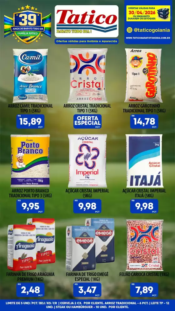 Catálogo Tatico | Ótima oferta para caçadores de pechinchas | 2026-04-30T00:00:00.000Z - 2026-04-30T00:00:00.000Z